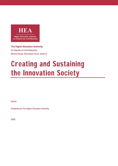 cover for Creating And Sustaining The Innovation Society