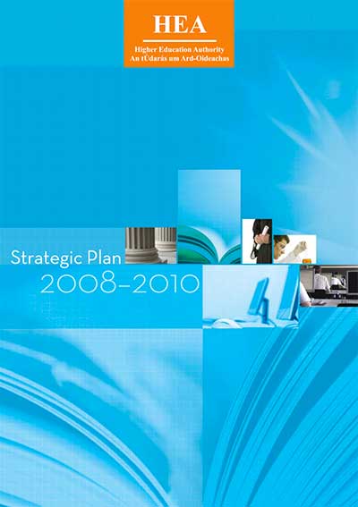 cover for HEA Strategic Plan 2008-2010