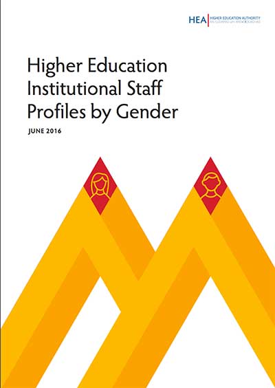 cover for Higher Education Institutional Staff Profiles by Gender