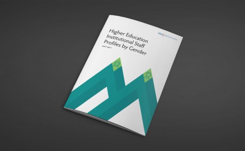 Cover for Higher Education Institutional Staff Profiles by Gender