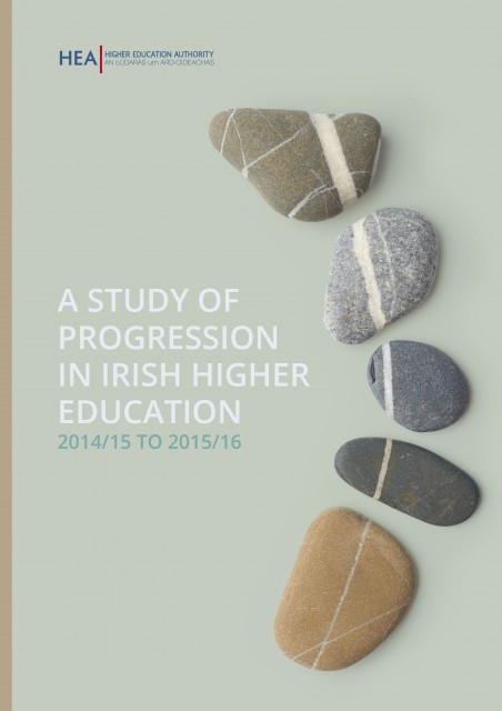 cover for A Study of Progression in Irish Higher Education (2014/15 to 2015/16)