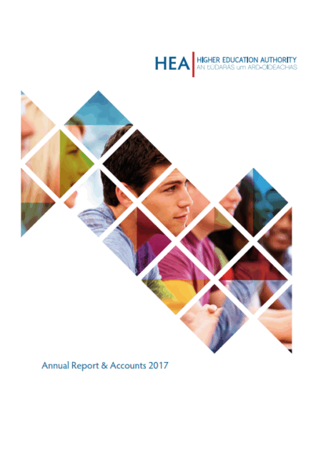 cover for HEA Annual Report and Accounts 2017