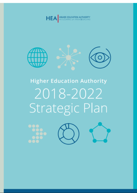cover for HEA Strategic Plan 2018-2022
