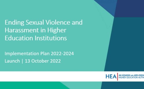 Ambitious new plan launched to address sexual violence and harassment in higher education