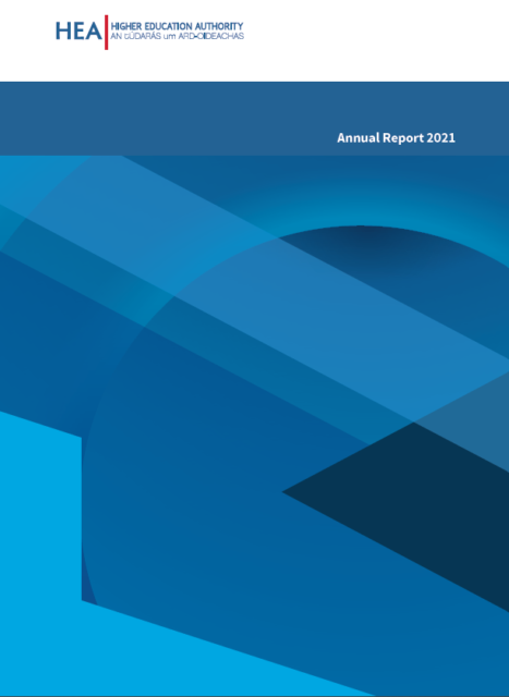 cover for HEA Annual Report 2021