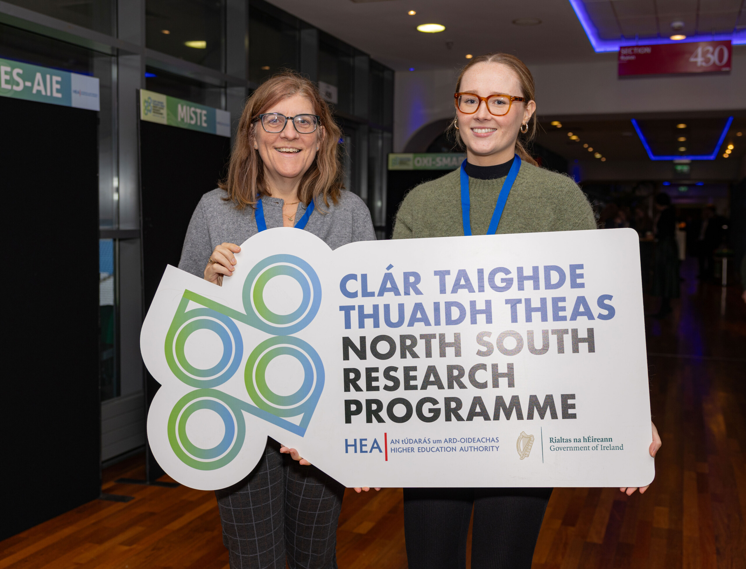 Conference participants posing with NSRP banner