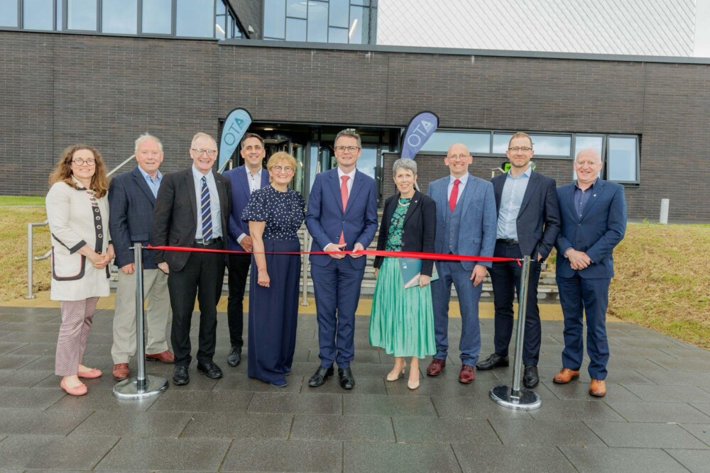 Minister for Further and Higher Education, Research, Innovation and Science Patrick O’Donovan TD today officially opened three new major education facilities in Sligo.