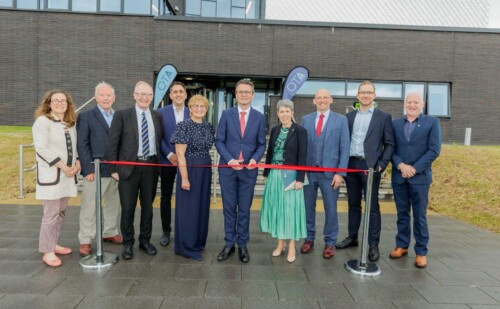 Minister for Further and Higher Education, Research, Innovation and Science Patrick O’Donovan TD today officially opened three new major education facilities in Sligo.