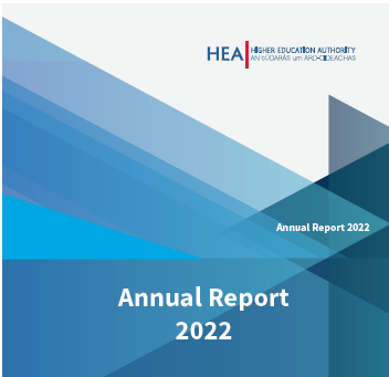 cover for HEA Annual Report 2022/Tuarascáil bhliantúil 2022