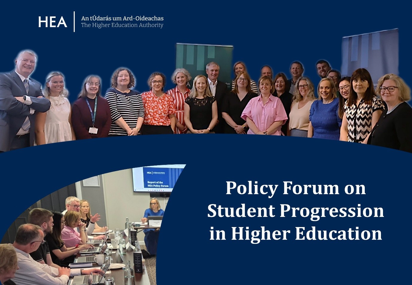 Banner compilation image for Policy Forum on Student Progression in Higher Education