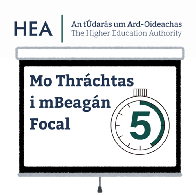 Mo Thráchtas i mBeagán Focal poster