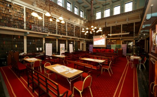 Beautiful library room