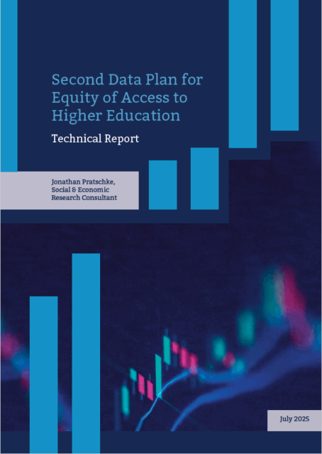 Second Data Plan for Equity of Access to Higher Education