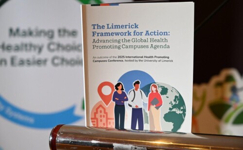 Launch of the Limerick Framework for Action – an international guide to advance student and staff health and wellbeing on campus.