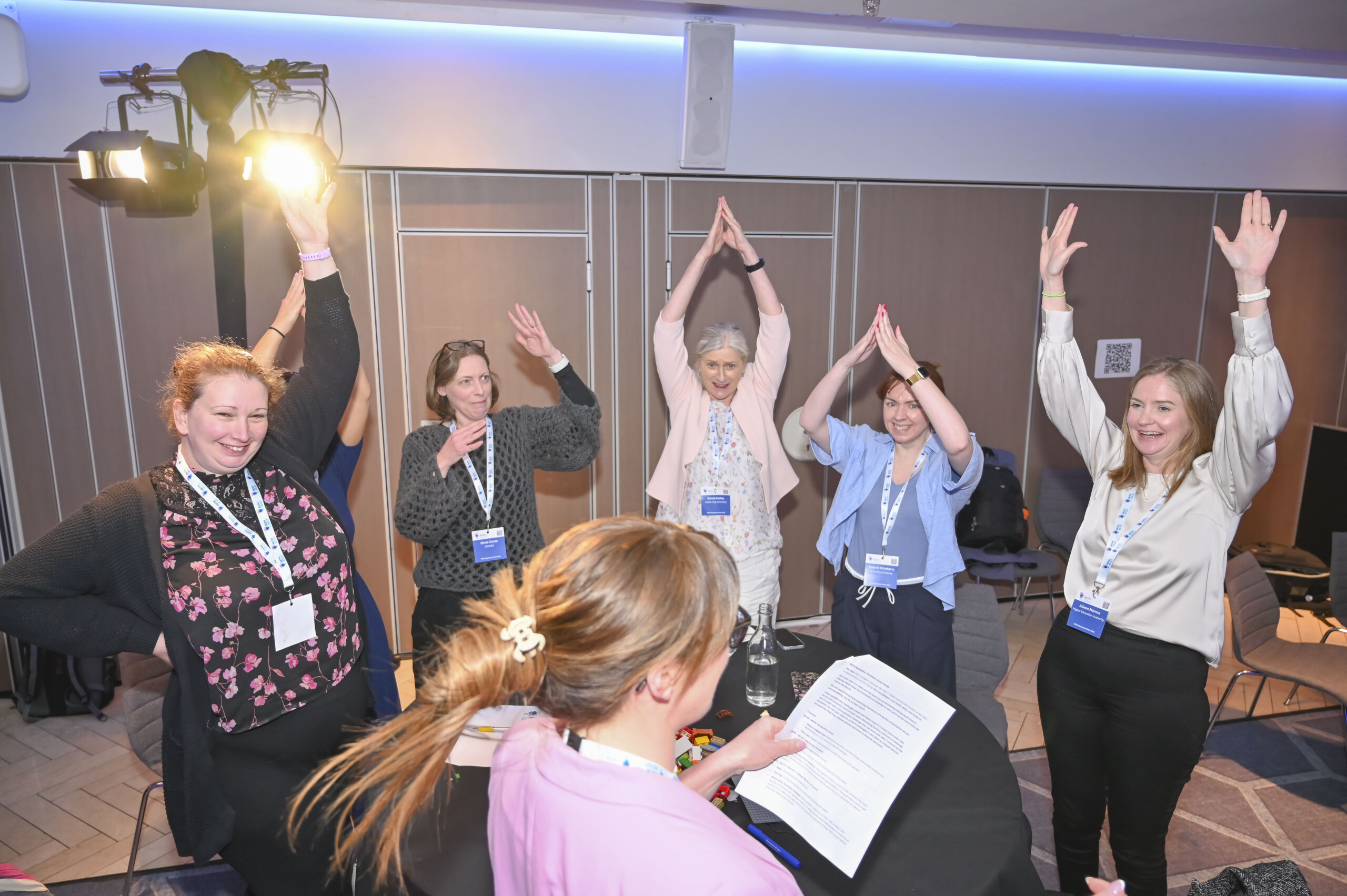 Group of participants standing standing during activity at the PATH Showcase Event 2026.